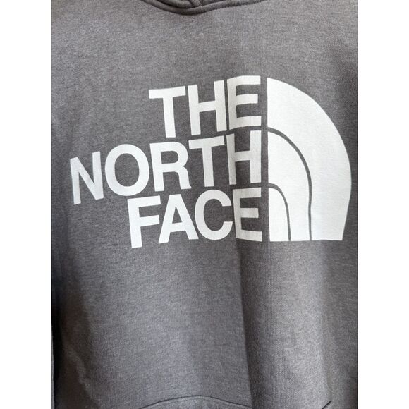 The North Face Men's Gray Half Dome Logo Hoodie Size Medium - Picture 6 of 6